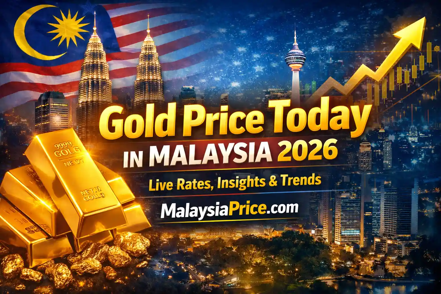 Gold Price Today in Malaysia 2026 – Live rates, insights and trends on MalaysiaPrice.com