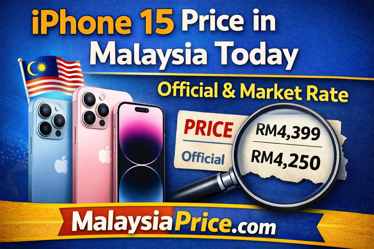 iPhone 15 Price in Malaysia Today – Official & Market Rate | MalaysiaPrice.com