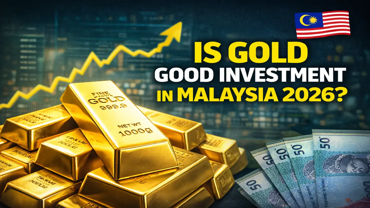 Is gold good investment in Malaysia 2026 gold bars and ringgit financial growth concept