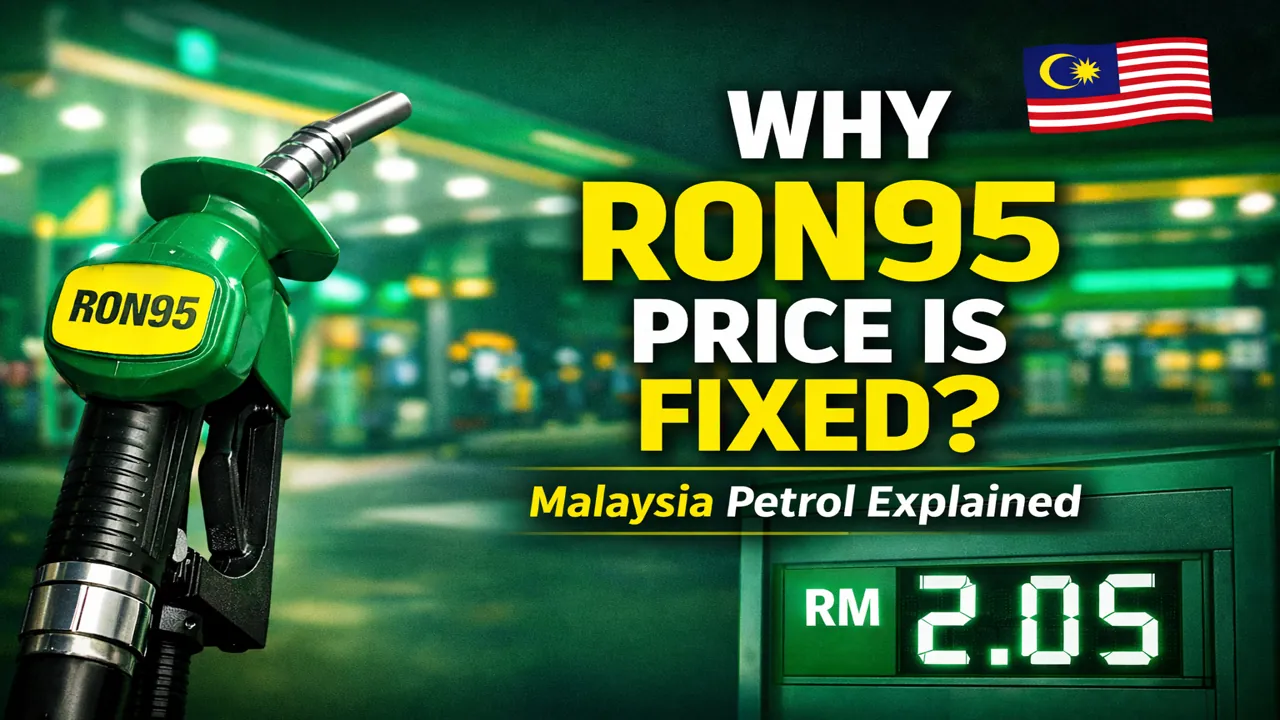 Why RON95 price is fixed in Malaysia petrol subsidy government policy explanation