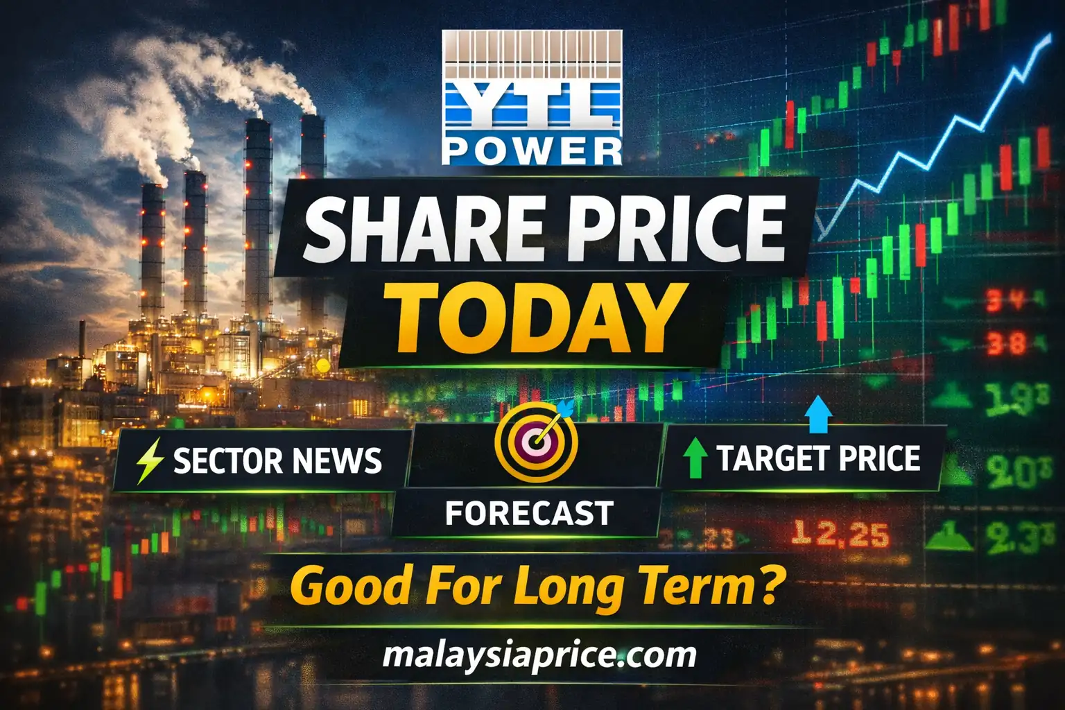 YTL Power share price today with forecast, power sector news and analyst target price